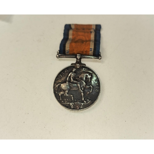 338 - WWI War medal to 126247 Pte. L. LAWLER M.G.C.