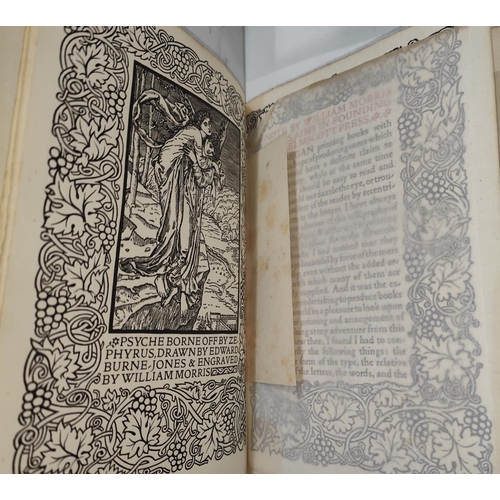 168 - KELMSCOTT PRESS:  A Note By William Morris on His Arms..... A Short Description of the Press, An Ann... 