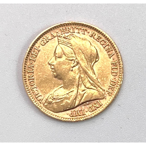 788 - A Victorian half sovereign 1900