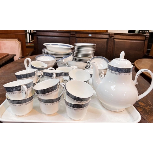 498 - A Royal Doulton Sherbrook part dinner/tea service, 60 pieces approx