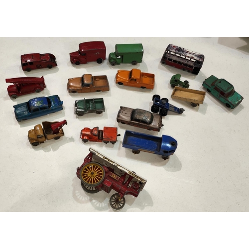 228 - A selection of vintage Lesney diecast vehicles loose