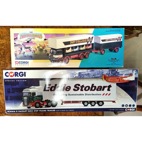 269 - A Corgi Special Edition Eddie Stobart Haulers of Renown lorry CC13754, boxed and a Corgi Limited Edi... 