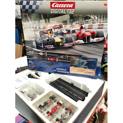 308 - A Carrera Digital 132 World F1 Champs set with track cars and controls etc originally boxed 