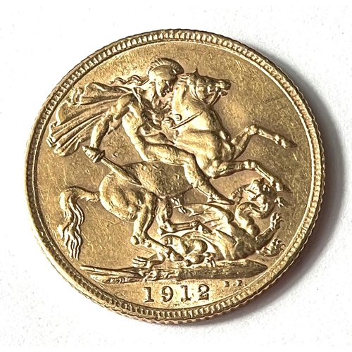 792 - A George V Sovereign 1912, London