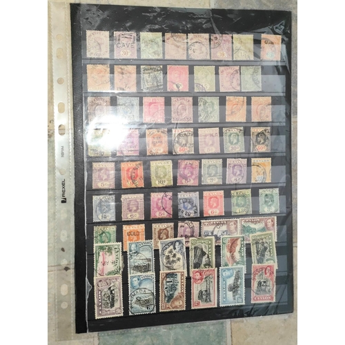 373A - A collection of Victorian and later Ceylon stamps