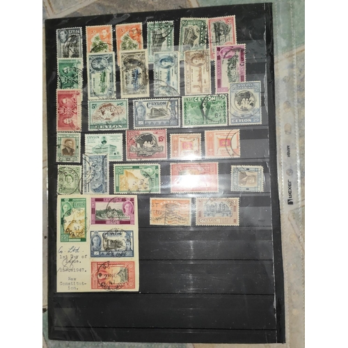 373A - A collection of Victorian and later Ceylon stamps