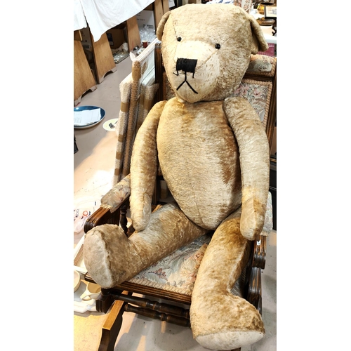 250 - A large early-mid 20th century Teddy bear length 120cm (approx0