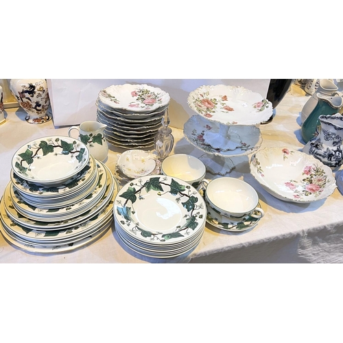 457 - A selection of Wedgwood and other china