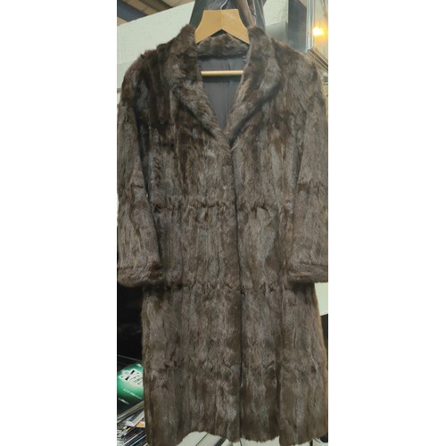 45A - A mink coloured fur coat