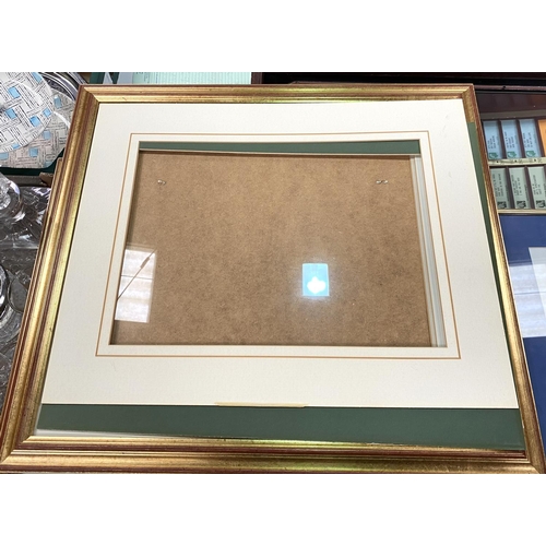 25 - A selection of gilt frames, various sizes plus new photo frame 25 x 19cm etc