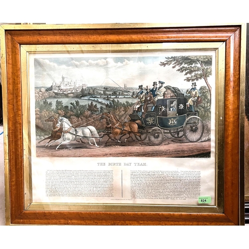 790 - After CHARLES HUNT, hand coloured engraving, 