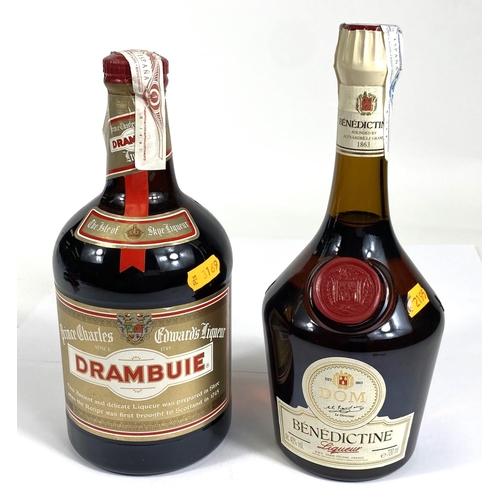 322 - LICENCE NOT RECEIVED IN TIME AND THIS LOT WILL APPEAR IN OUR JUNE AUCTIONA 1 litre bottle of Drambui... 