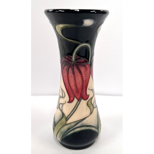 611 - A modern Moorcroft waisted vase Pretty  Penny designed by Rachel Bishop, height 13cm