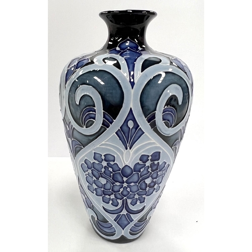 613 - A modern Mooorcroft Forget-Me-Not vase designed by Kerry Goodwin from 2012 Circlesof Life, Second Ch... 