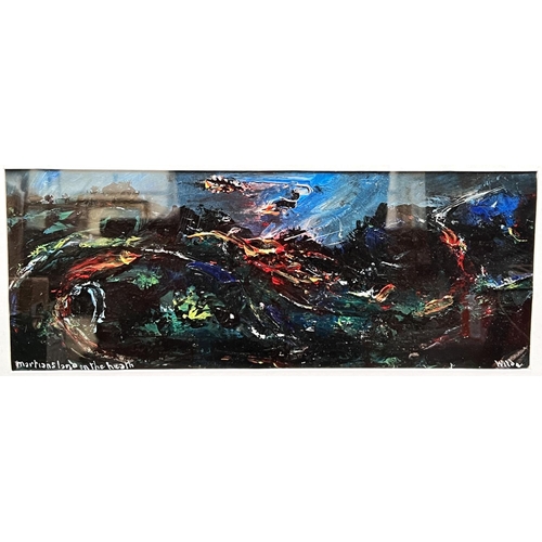 814 - David Wilde - Northern Artist - abstract oil painting 