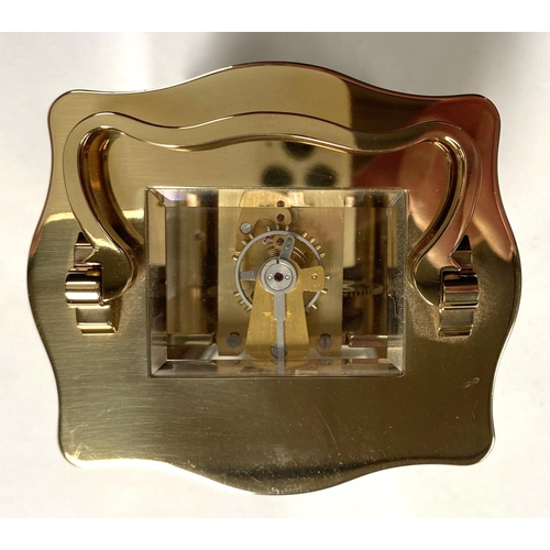 9 - A French reproduction carriage clock by L’Epée 