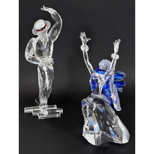 508 - Two Swarovski crystal annual figures from 'Magic of the Dance' - Antonio & Isadora