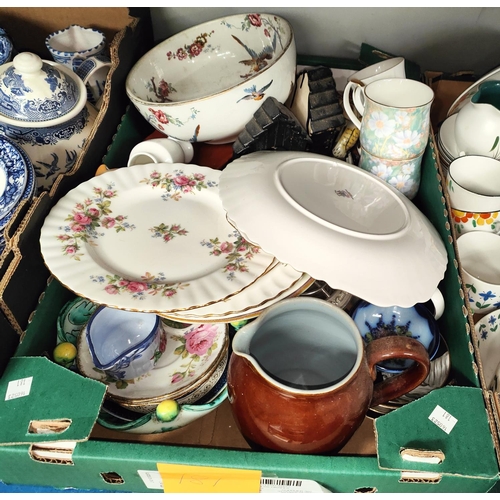 181 - A large selection of teaware including midwinter etc