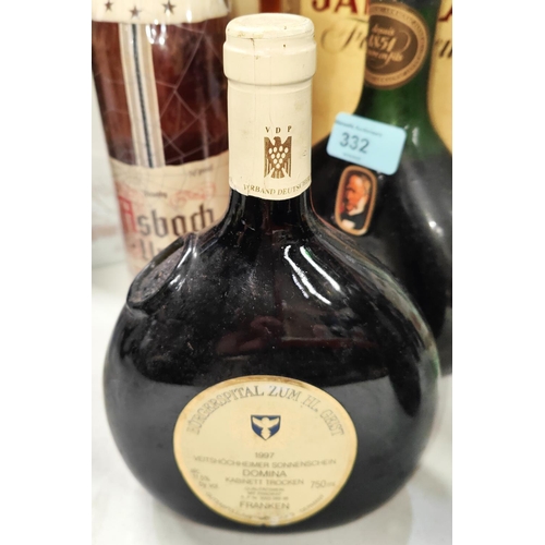 332 - LICENCE NOT RECEIVED IN TIME AND THIS LOT WILL APPEAR IN OUR JUNE AUCTIONA bottle of Asbach brandy i... 