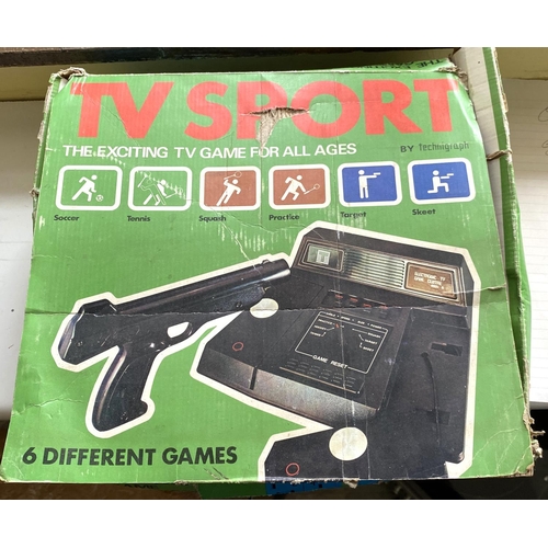 138B - A Vintage Technigraph boxed TV sport console