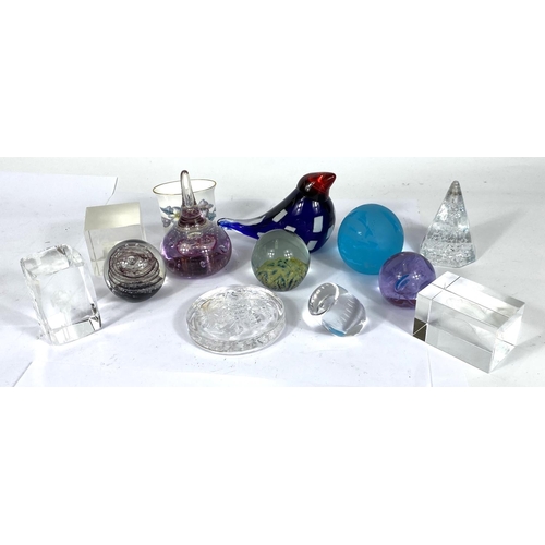 583A - A selection of paperweights.