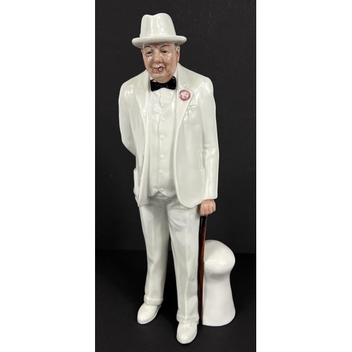 588A - A Royal Doulton figure of Sir Winston Churchill HN3057