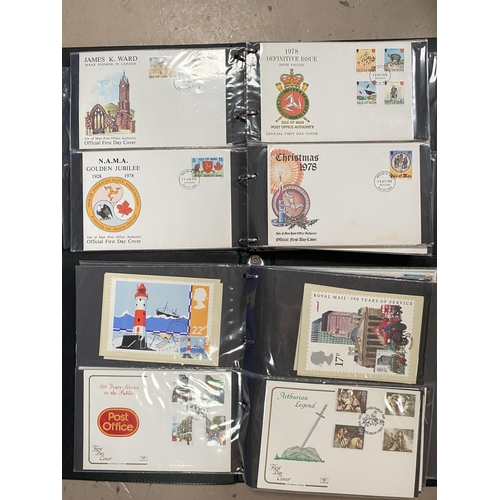 79 - A collection of FDC's including 10M, GB, Vatican in 2 albums