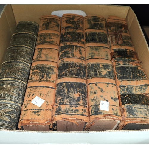 56 - RURAL SCENES, early 19th century children's book rebound (a/f) various other books; Livingstone, The... 