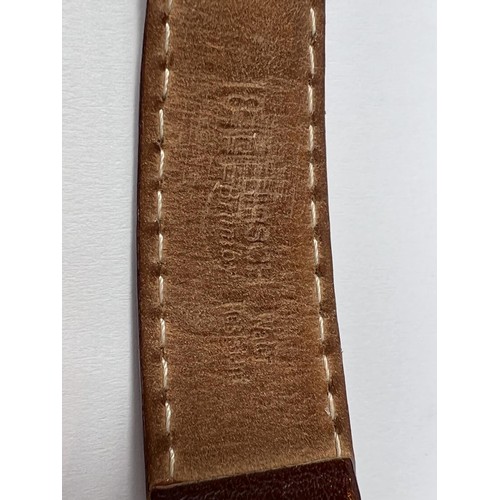 688B - IWC (International Watch Company): a 1950's oversized 9ct gold cased gents wrist watch with Arabic N... 