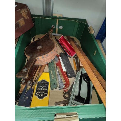 16A - A selection of collectables - measuring devices etc