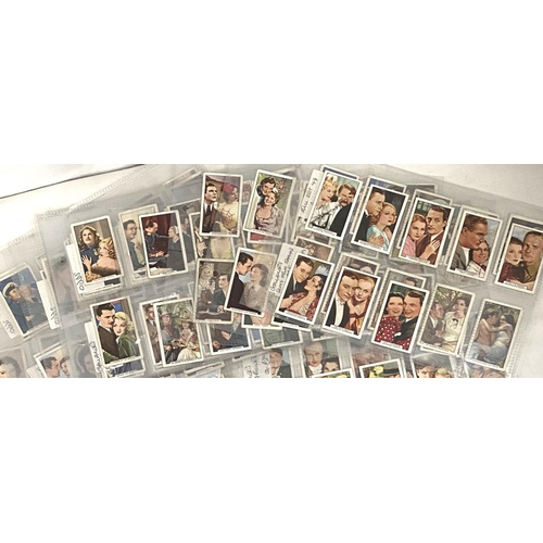 123A - A selection of cigarette cards:  film stars; Park Drive champions of stage, 44; film partners, ... 