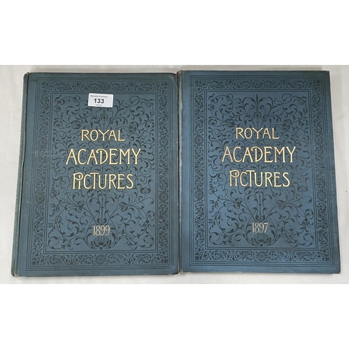 133 - Royal Academy pictures 1897-1899, 2 volumes