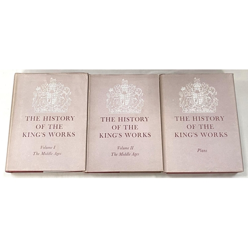 135 - ALLEN BROWN et al - The History of the King's Works, 2v and 4 cased plans, HMSO, 1963