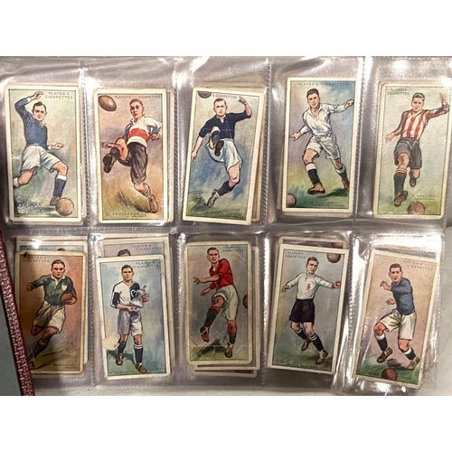 20 - CIGARETTE CARDS: to include 1928 Footballers (75), Senior Service Flying (48) and an album of part s... 