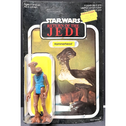 254 - A Palitoy General Mills Return of the Jedi action figure on card:  Hammerhead, 3.75