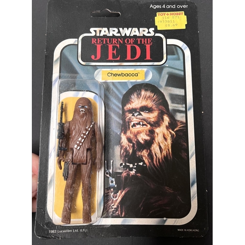 266 - A Palitoy General Mills Return of the Jedi figure on 65 card:  Chewbacca, 3.75