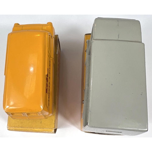 370 - DINKY TOYS: 480 Bedford 10-CWT van 'Kodak' in original box; 491 Electric Dairy Van (N.C.B) 'Express ... 