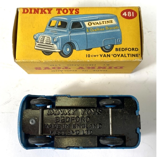 422 - DINKY TOYS: 481 Bedford 10 CWT van 