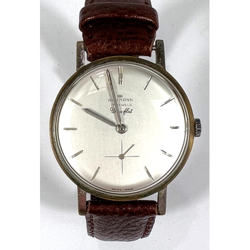 708 - WAKMANN: 1060's manual gents wristwatch.