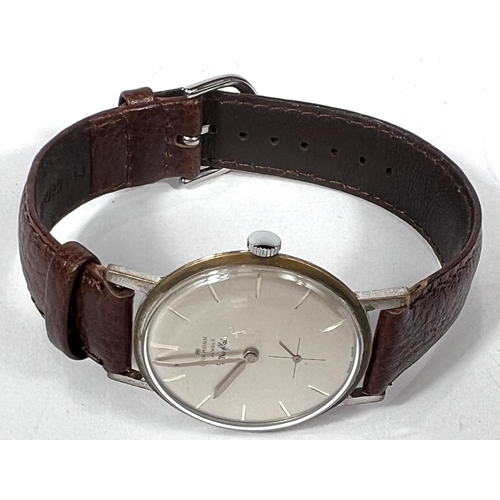 708 - WAKMANN: 1060's manual gents wristwatch.