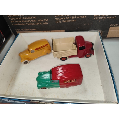 247 - 3 Dinky models inc. 410 Bedford Lorry and 470 Shell van