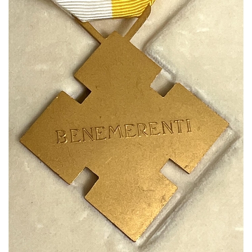 176 - A Vatican Benemerenti medal, originally boxed