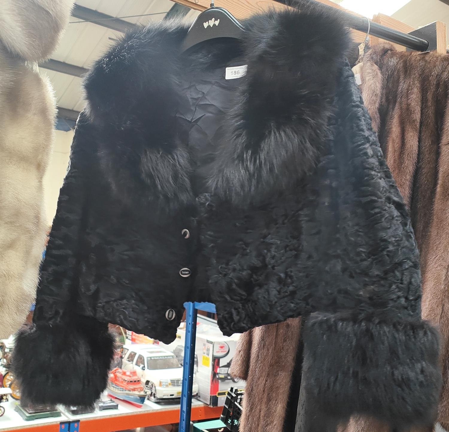 Karakul lamb hot sale fur coat