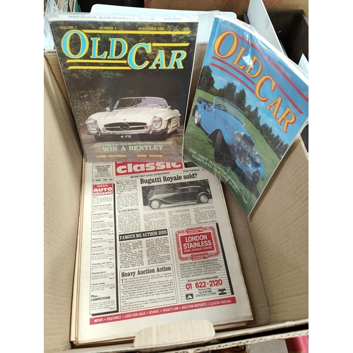 189A - Old Car Magazine, volumes 1 & 2, Auto Classic Newspapers, Vols 1-10 (missing 5,7,9)