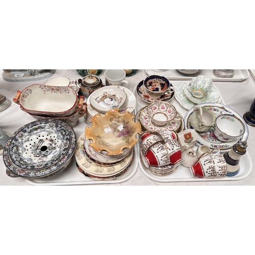 505 - A large selection of decorative teaware