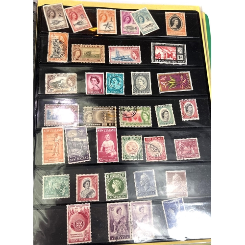 152A - An album of commonwealth stamps including issues from Australia, South Africa, Gibraltar, etc.