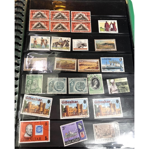 152A - An album of commonwealth stamps including issues from Australia, South Africa, Gibraltar, etc.