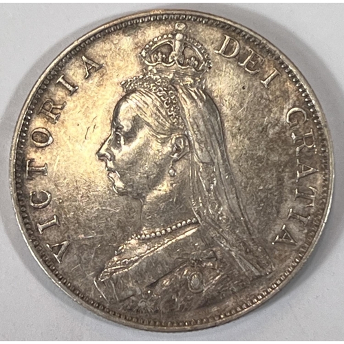 161 - An 1887 QV double florin