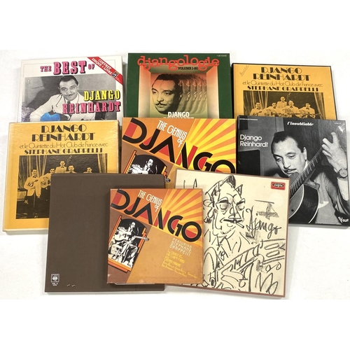 232 - DJANGO REINHART: a selection of boxed LP's