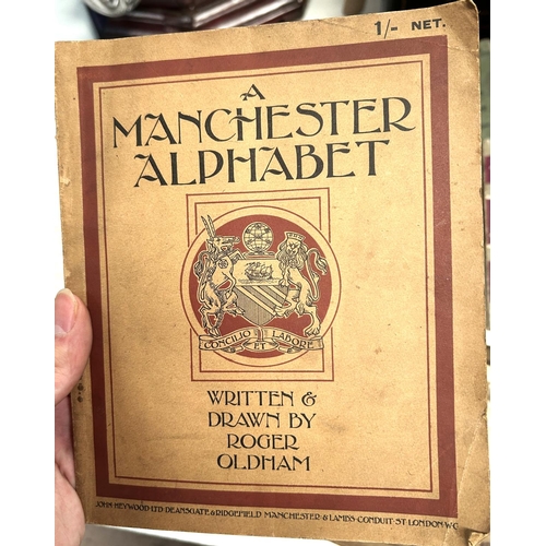 319 - ASTON (J) - A picture of Manchester 3rd ed; A Visit to the Greyt Eggshibshun, blue wrappers with a m... 